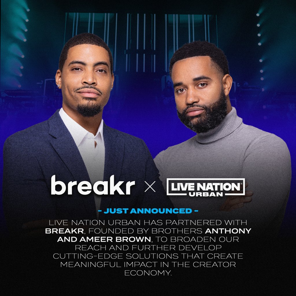 Live Nation Urban X Breakr
