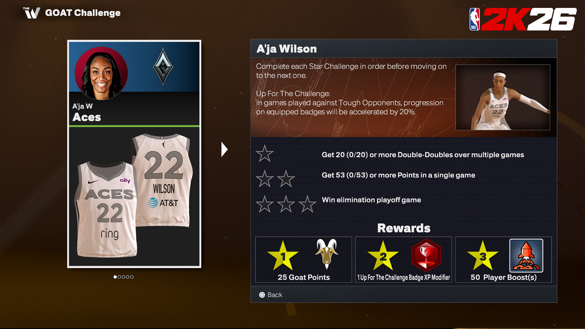 NBA 2K26 The W